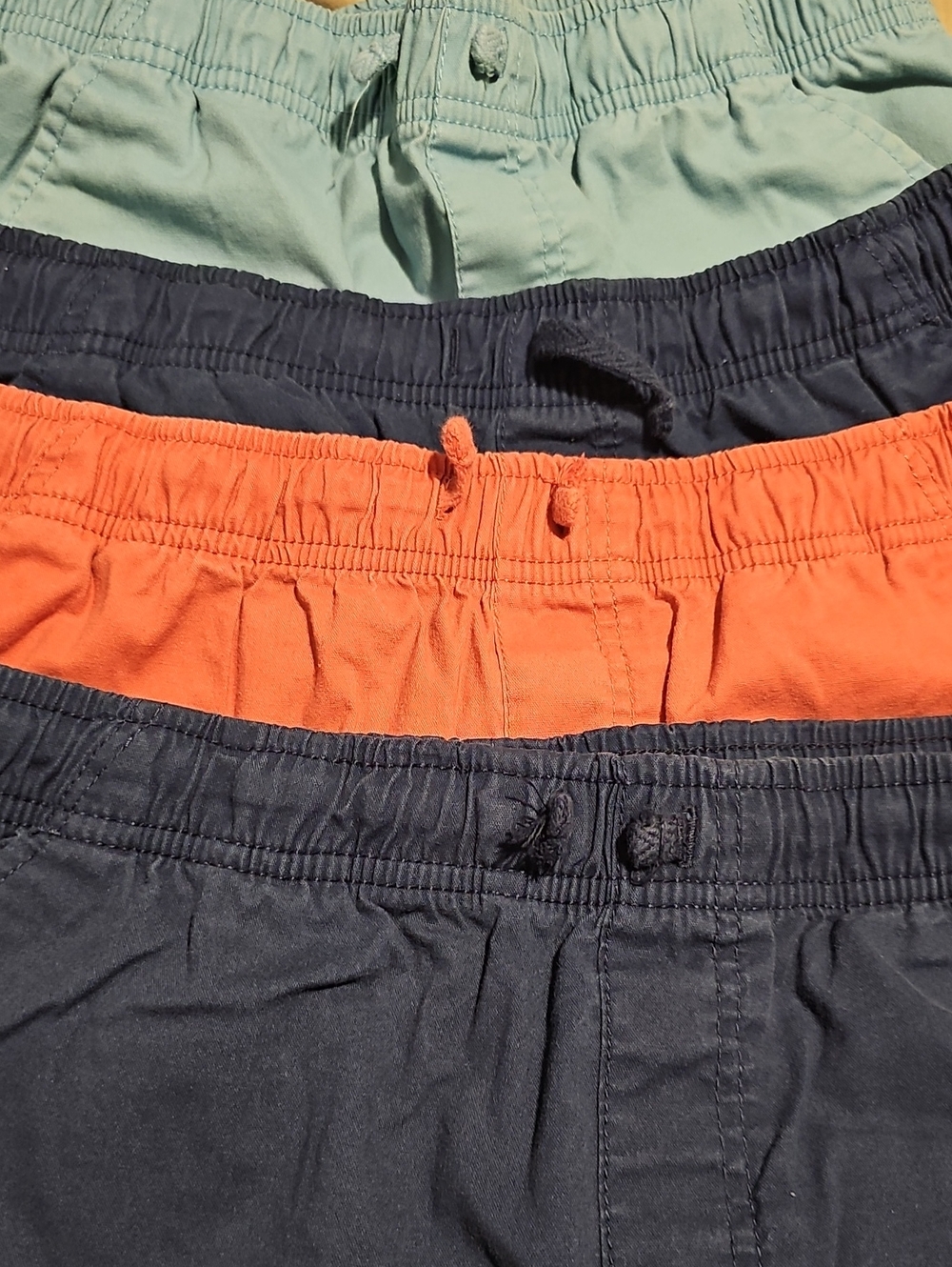 Lot Of 4 Wonder Nation Size Xxl-18 Boys Pull On Shorts